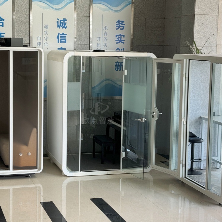 Cabina telefónica de oficina cabina de entrevistas sala de transmisión directa enseñanza sala de audiencia remota sala de aislamiento acústico cabina silenciosa interior sala de aislamiento acústico