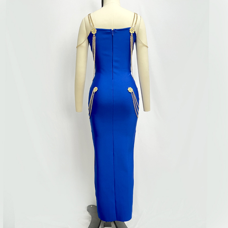 Elegant Women's Bandage Evening Dress For Formal Prom Occasions_voghion.com