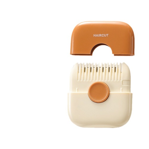 Two-in-one hair clipper, portable hair clipping comb, hair splitting trimmer, bangs hair tail thinning hairdressing comb