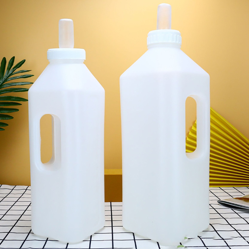 3000ml botellas de leche de ternero gran capacidad botella de alimentación veterinaria conveniente botella de leche de ternero botella de plástico