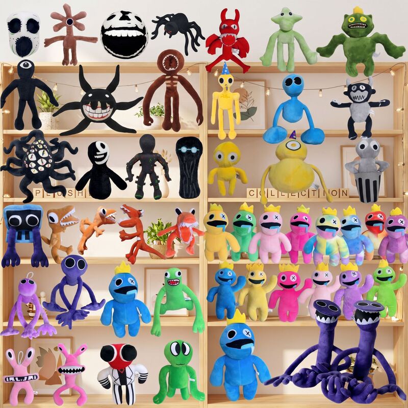 Rainbow Partner Doll Rainbowfriendsroblox Friend Plush Toy Saliva Monster Doll Big Doll