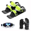 Adult black with blue belt, size 36-47 (including gloves + goggles)