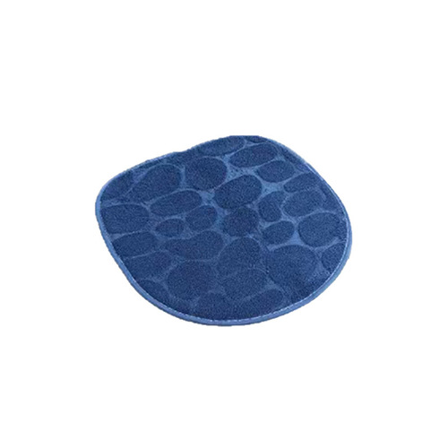 Cross-border bathroom toilet set with coral velvet anti-slip bath mat home use