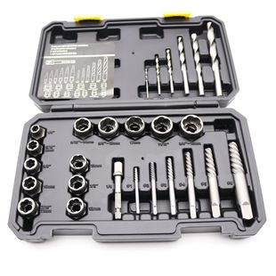 26/28/29Pcs Set of Screw Cap Extractors for Damaged and Incomplete Screws and Nuts, Manufacturer Wholesale Broken Wires