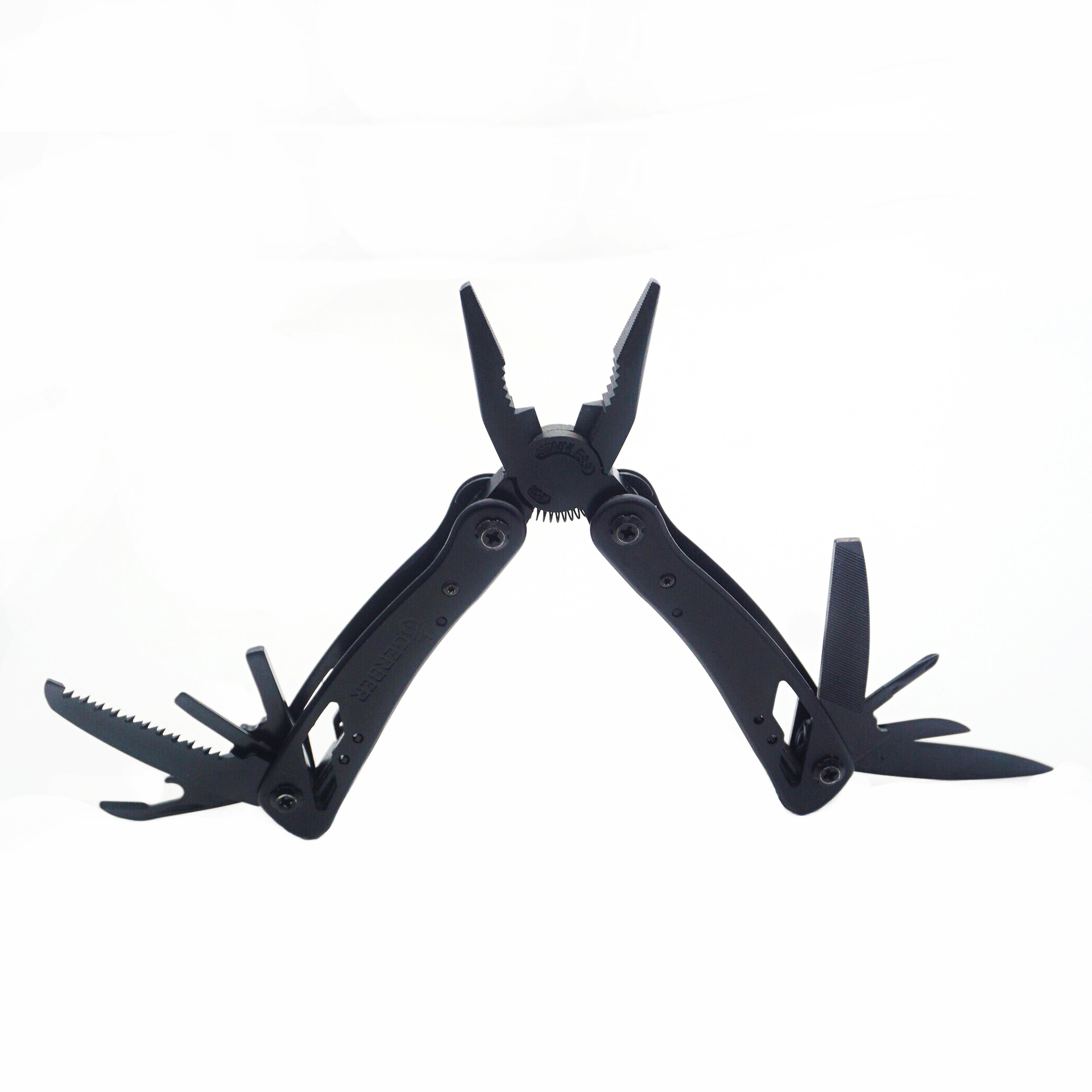 不锈钢发黑多功能钳子便携可折叠刀钳户外野营多用途钳子