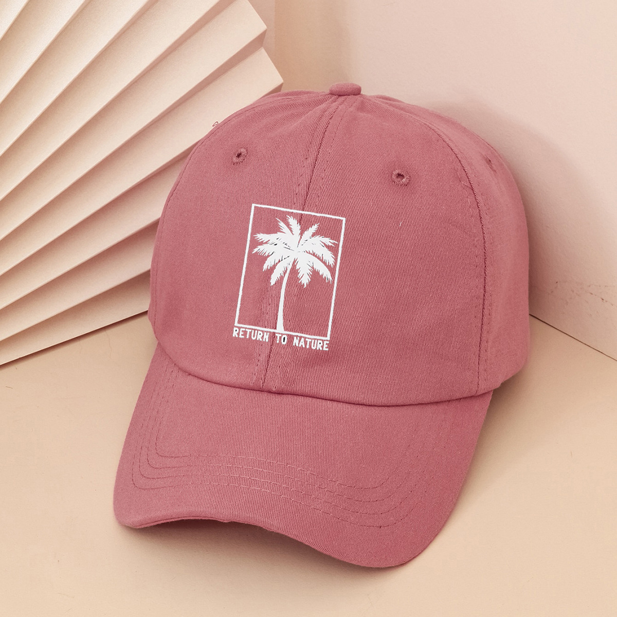 Unisex Fashion Coconut Tree Embroidery Baseball Cap display picture 5