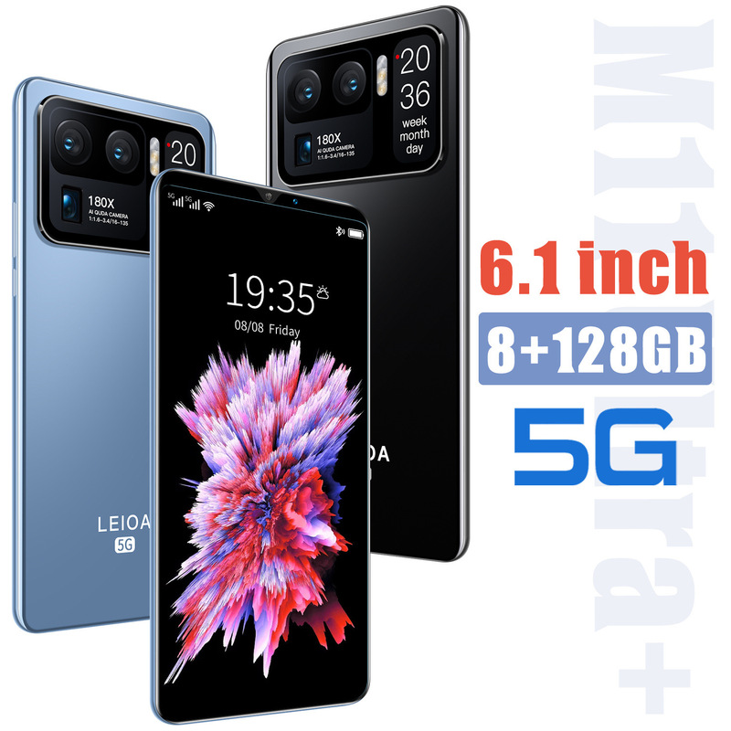 M11Ultra new cross-border e-commerce 10 core 5G Android 1 4G smartphone 6.1 large screen factory in stock