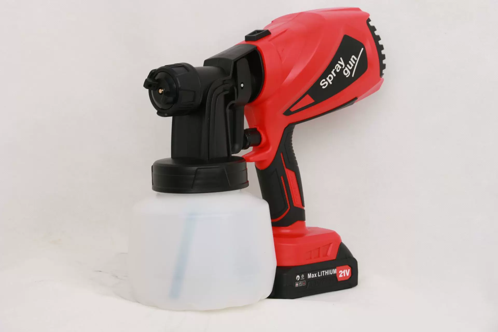 宁波厂家直供21V无线锂电油漆喷枪电动喷枪除甲醛喷枪