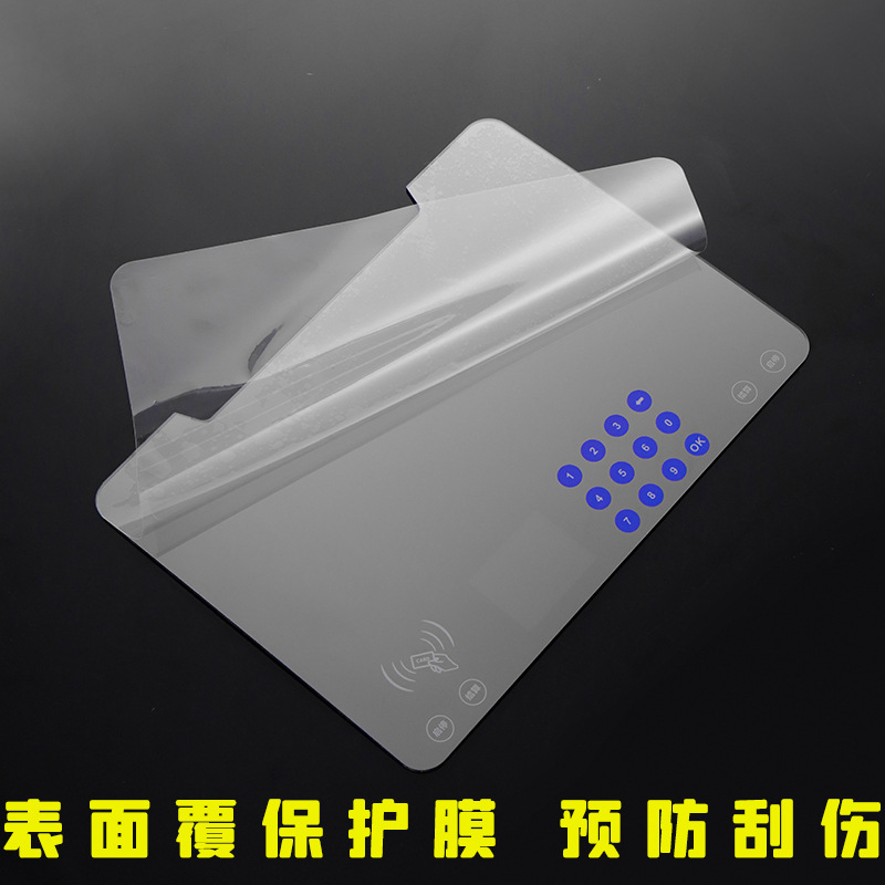 批发亚克力粘贴控制面板机器设备操作面板触摸智能锁亚克力镜片