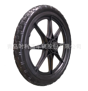 （热门款）16英寸工具车轮 16x2.125发泡轮 自行车轮 人力车轮