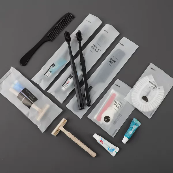 Yuexiang Series Hotel and Guesthouse Disposable Toothbrush and Toothpaste Toiletry Set, Inn and Hotel Disposable Supplies