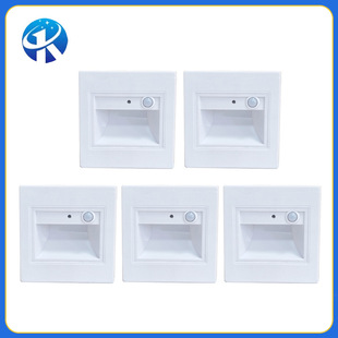Type 95 Led Indoor Sensor Stair Lamp Household Embedded Night Light Pc220V Step Corner Aisle Floor Energy Saving