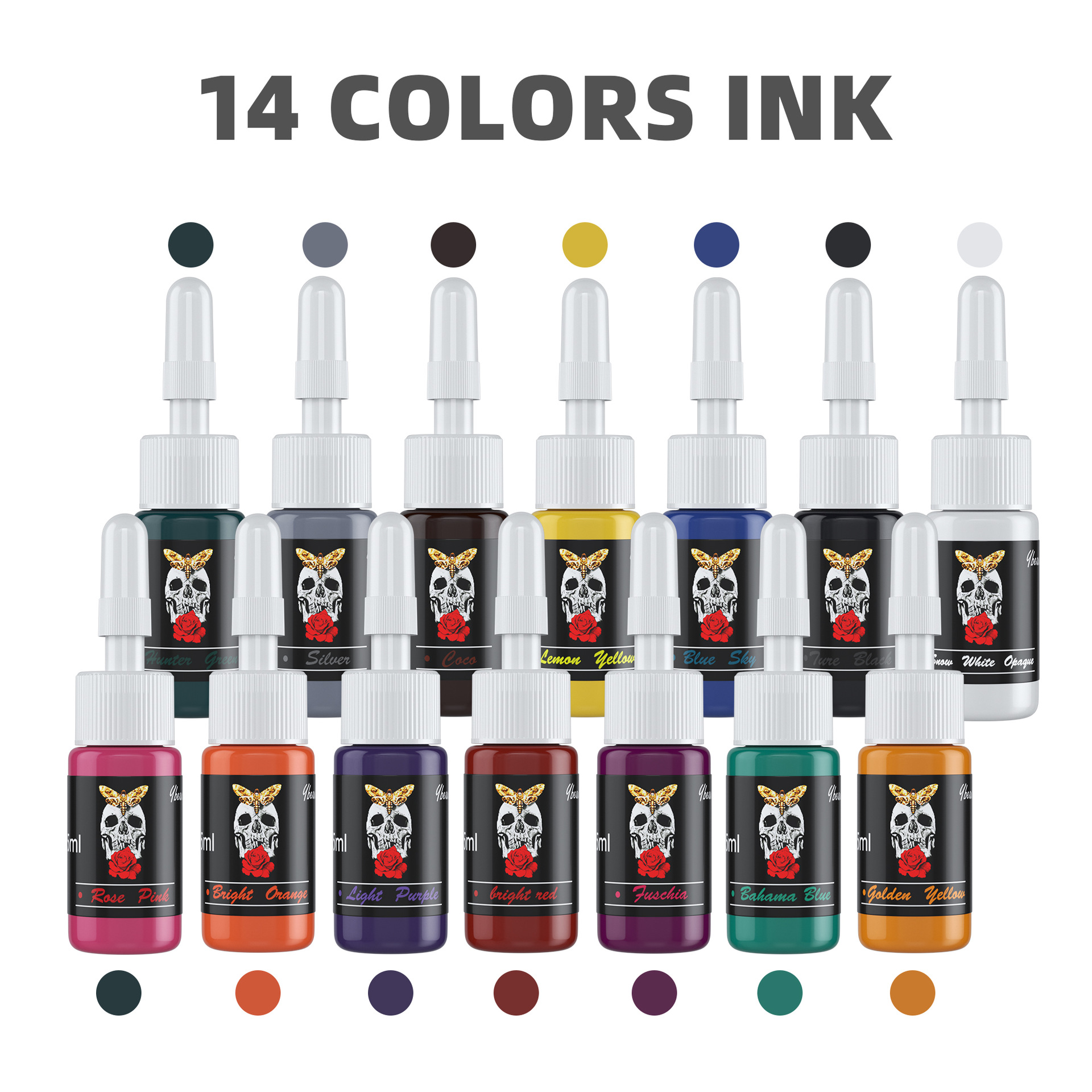 14 colores
