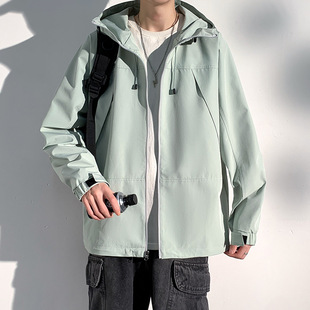 Men's clothing wholesale American hooded autumn new assault clothing outdoor tide brand windproof warm coat men's jacket