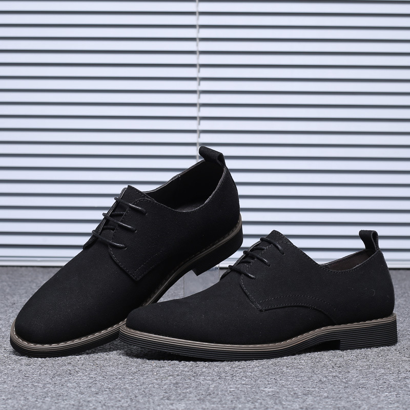 Men's Frosted Casual Round-Toe Shoes Cross-Border Men's Leather Shoes Lace-Up Fashion Trend Large Size Men's Shoes Men's Shoes Men's Frosted Casual Round-Toe Shoes Cross-Border Men's Leather Shoes Lace-Up Fashion Trend Large Size Men's Shoes Men's Shoes