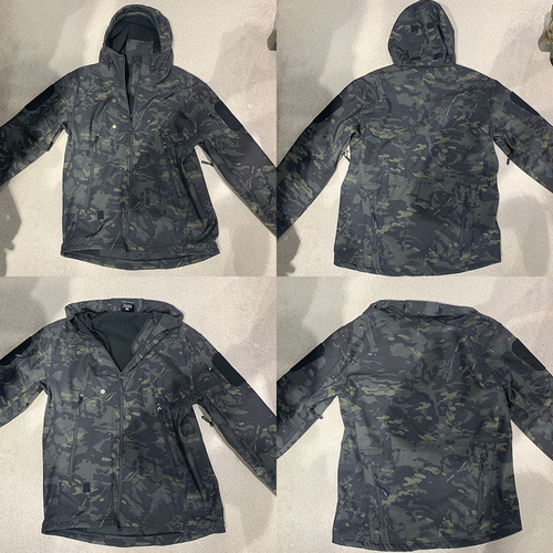 ESDY outdoor camouflage jacket work clothes wholesale soft shell camouflage clothing men's winter mountaineering clothing