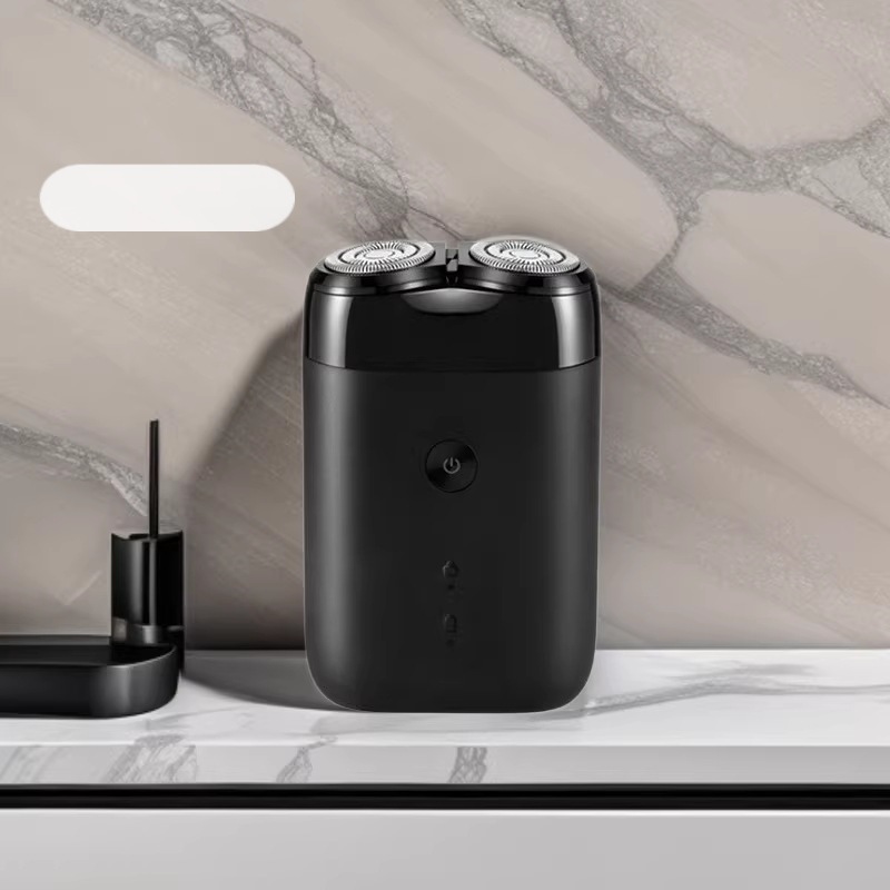 Xiaoml Electric Shaver S100/Rotating Dual-Blade Compact Portable Shaver That Can Be Washed All over and Is Rechargeable