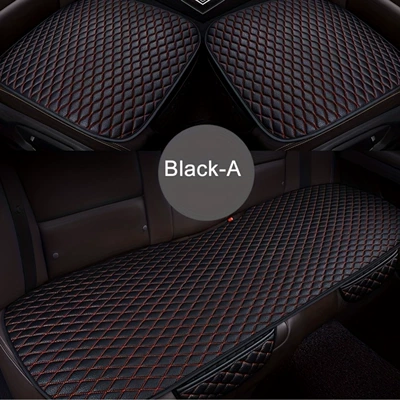 Embroidered Non-slip Single-piece Seat Cover: Seat cushion, seat cover
