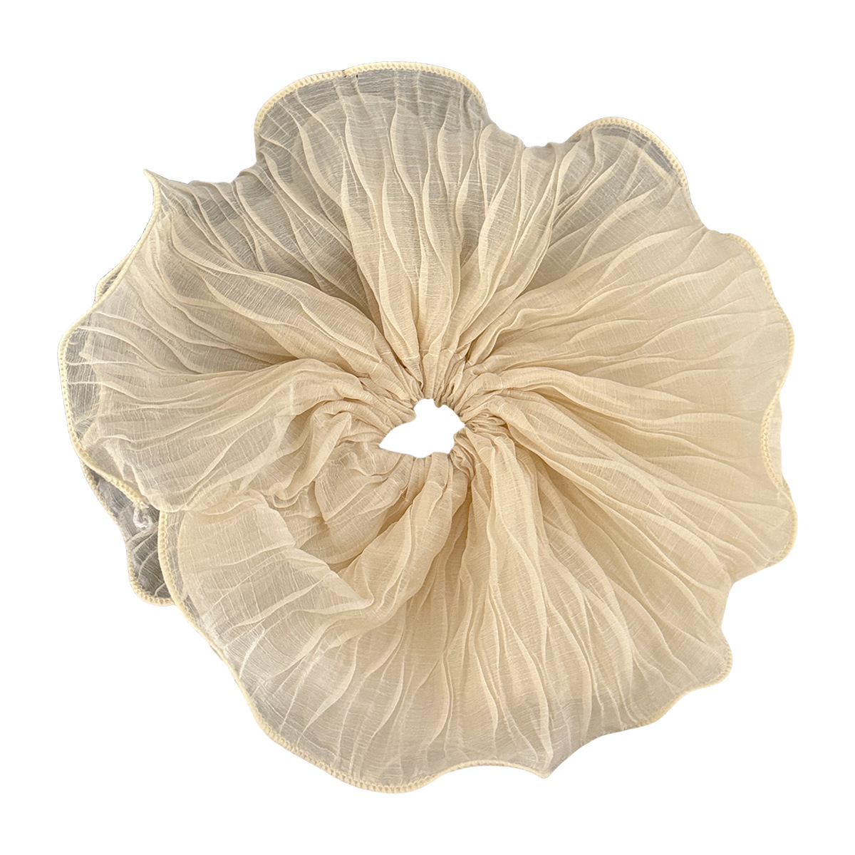 Coreano satén rayas super grandes anillo de cabello de intestino grande chica alta sensación de cabello de cuerda de pelo bola de cabeza adornos de cabello al por mayor