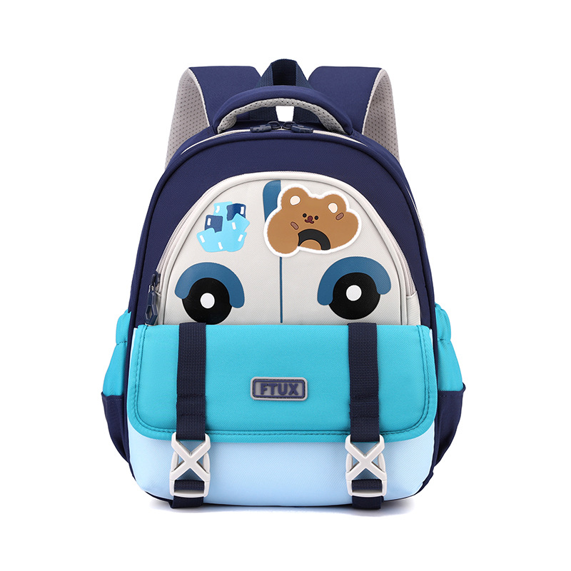 Peces naturales jardín de infantes de dibujos animados mochila ligera para niños de tamaño medio clase pequeña mochila preescolar niñas niñas mochila escolar