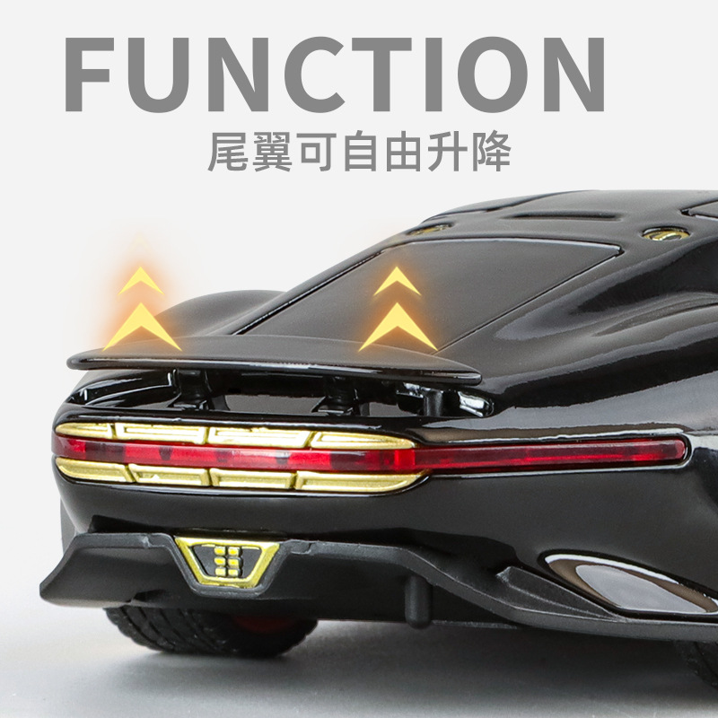 (2개) 1  32 DA BEN GT 합금 자동차 모델 시뮬레이션 레이싱 카 럭셔리카 로고 어린이 금속 HUILI 장난감 자동차 컬렉션 장식품