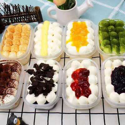 Western fresh cream precooked and ready to be eaten Soymilk Box towel Cake leisure time Dessert Full container wholesale Shunfeng