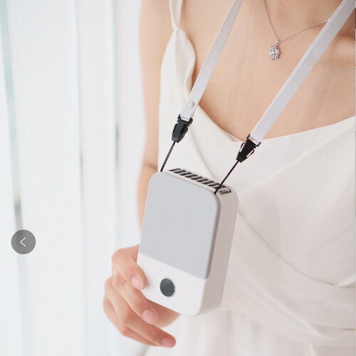 New Mini Digital Wall Fan Outdoor Portable Handheld Creative USB Charging Small Fan Can Stand on Desk