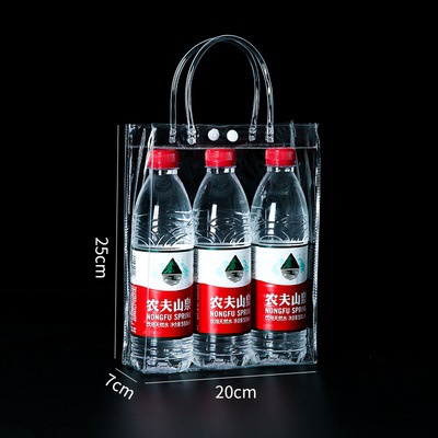 Bolsas de PVC transparentes prefabricadas, bolsas de regalo, bolsas de plástico pequeñas para dulces de boda, compras, personalizables con logotipo. image 15