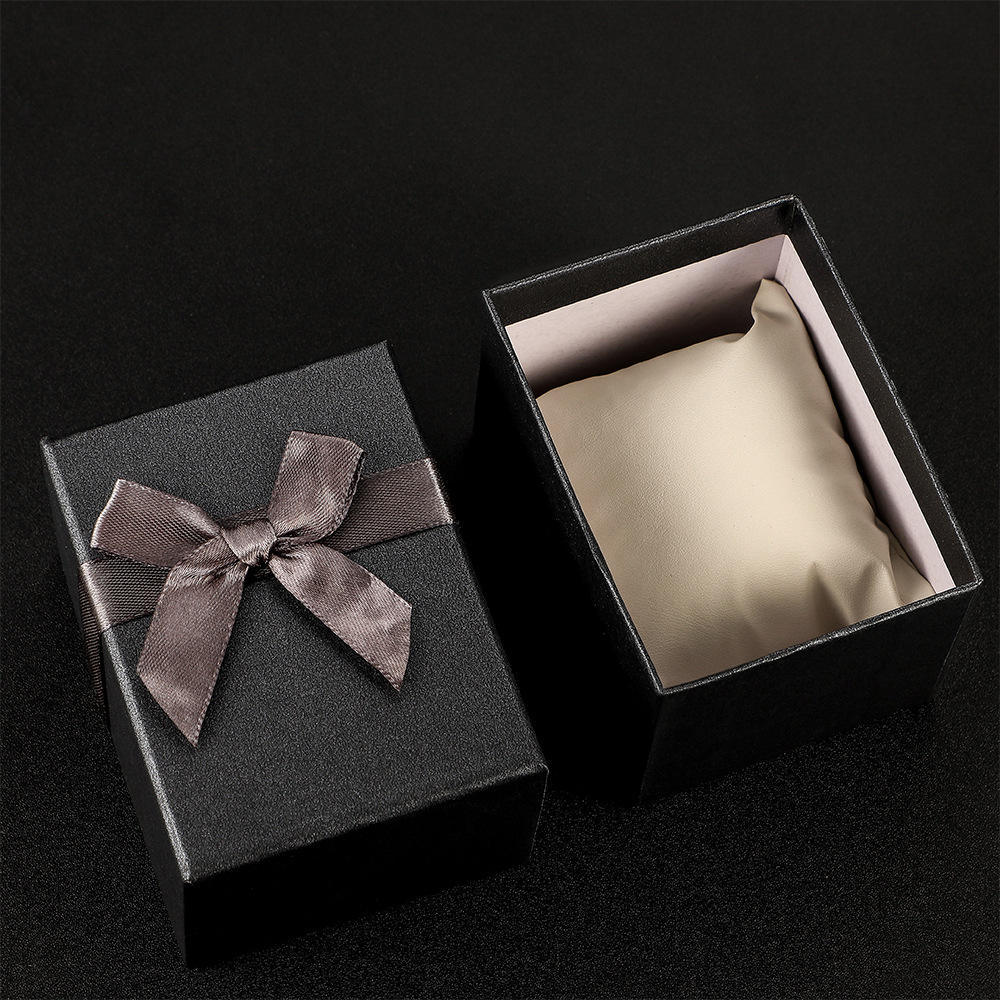 Watch Packaging Box, Square Watch Box, Gift Box, Bow Watch Box, Jewelry Storage Box, Gift Box