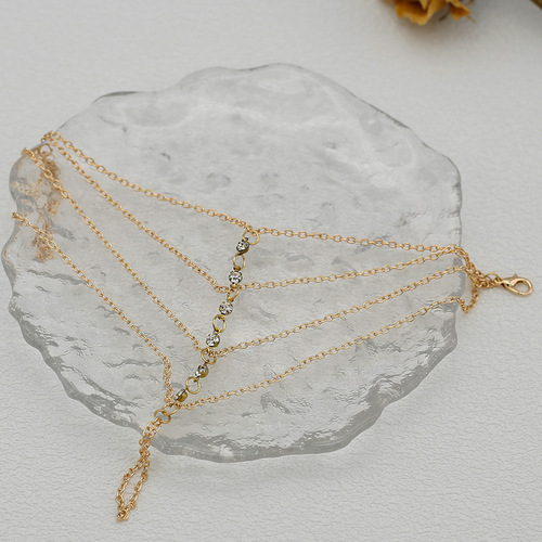 Euro-American Fashionable Multi-Layer Pearl Finger Tassel Chain Bracelet – Yiwu Jewelry Wholesale
