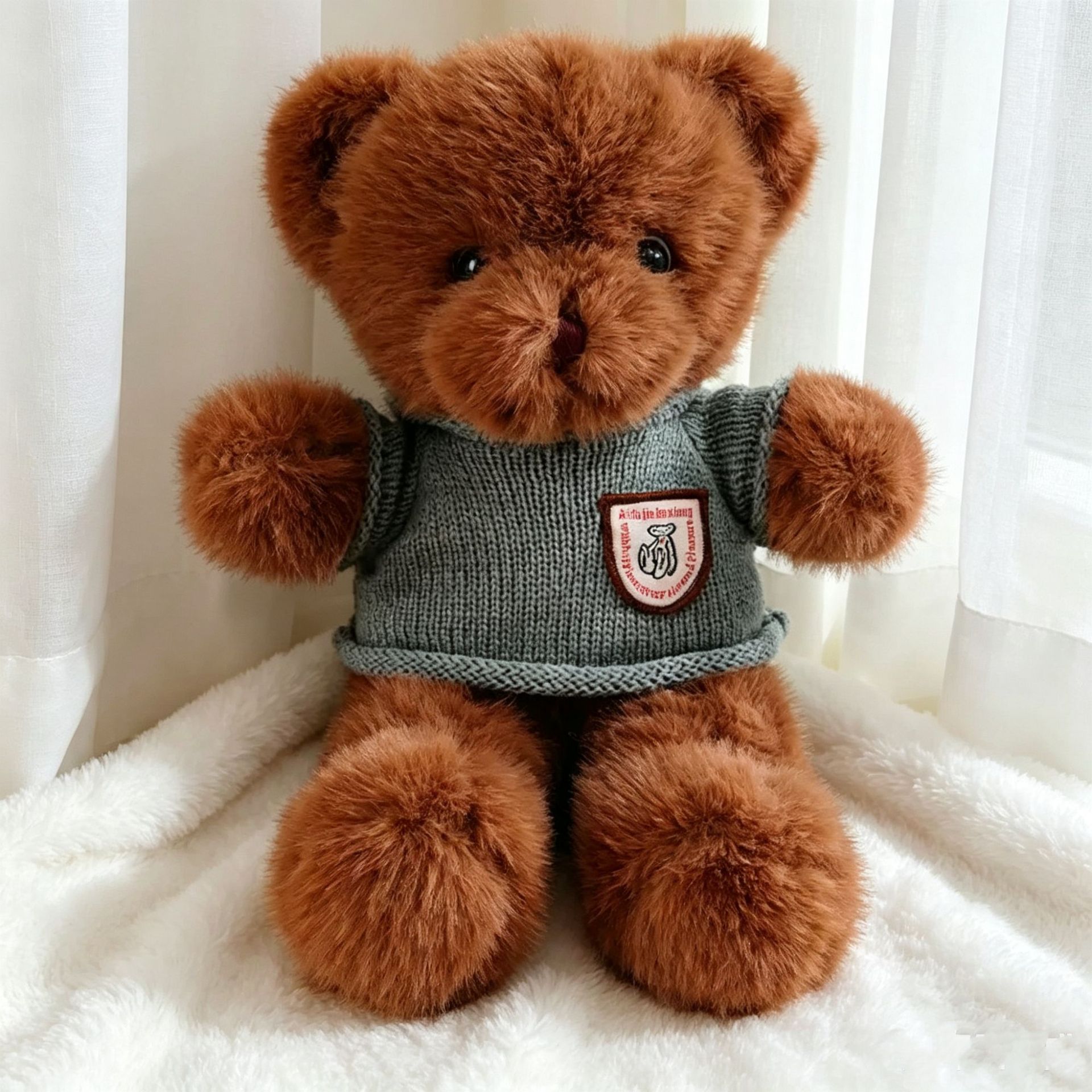 Suéter de etiqueta gris - brown mink