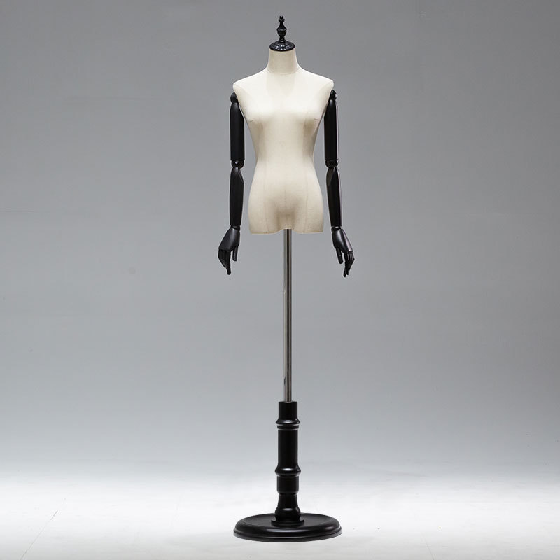 Maniquíes de exhibición, tienda de ropa, maniquí de medio cuerpo femenino, escaparate de ropa femenina, perchero para maniquíes, maniquí para vestidos de novia, soporte de exhibición para modelos.