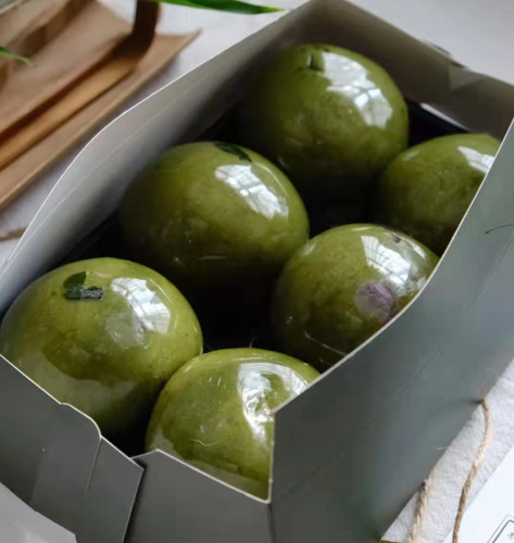 Qingming Festival Green Dumpling Gift Box, mugwort packaging box, Qingming Fruit Mung Bean Cake Baked Pastry Packing Box, wholesale