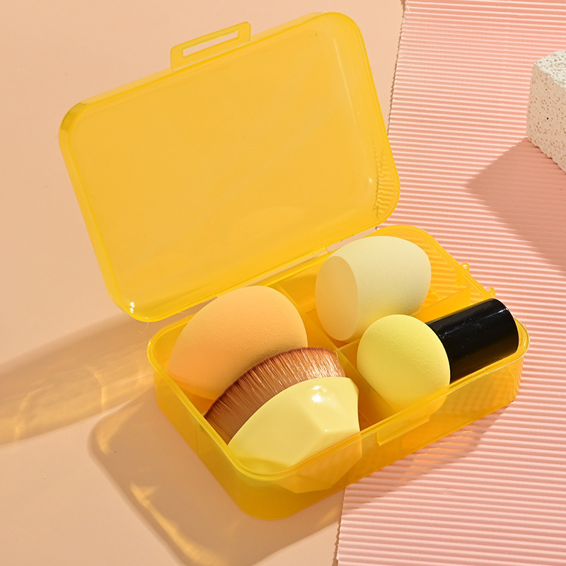 No.55 cepillo de base mágico con huevo de maquillaje conjunto de huevo de maquillaje polvo de polvo herramientas de maquillaje al por mayor