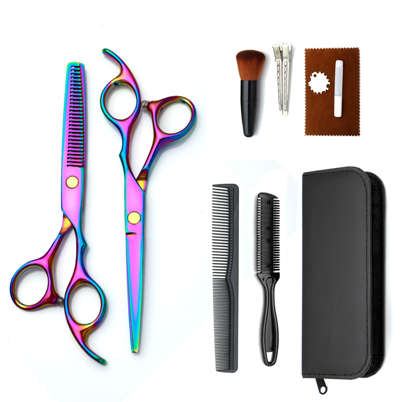 가위 세트 9 피스 세트 (색상 지정 가능)