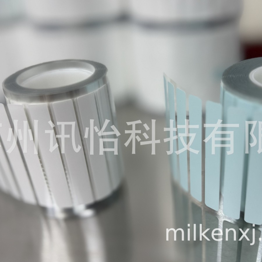 安庆非标AVERY消银龙哑银PET聚脂薄膜标签模切厂-汽车零部件标签