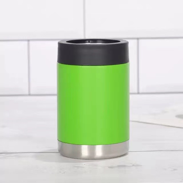 Amazon 12oz lata de coque multifuncional coche 304 lata fría de acero inoxidable lata de cerveza logo al por mayor