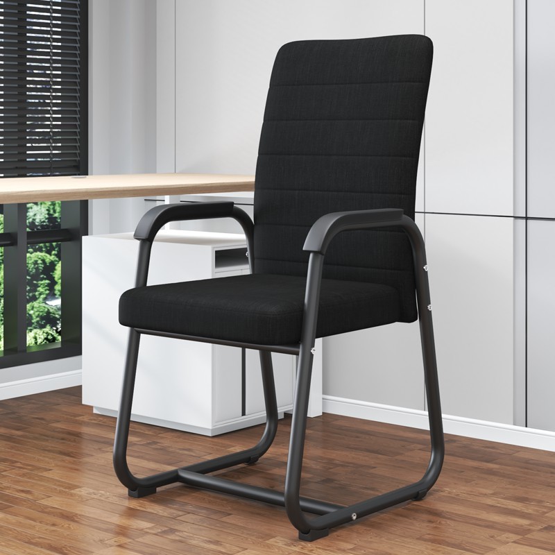 Silla de computadora hogar confortable silla de oficina silla de conferencia de personal arqueada silla de mahjong respaldo dormitorio