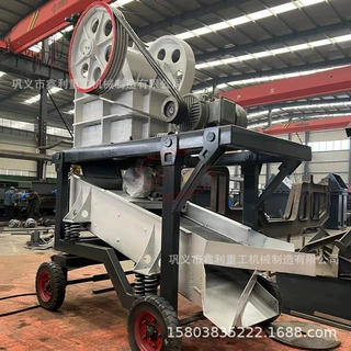 移动石料磕石机 大型鄂式破碎机 PE颚式碎石机 花岗岩青石鄂破机