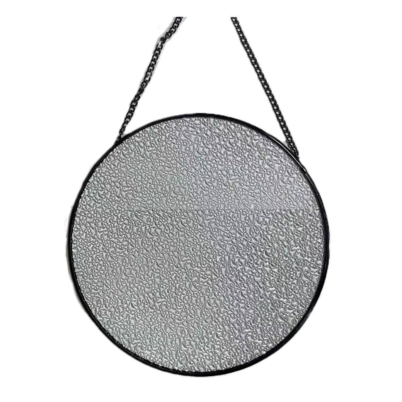 Декоративные подвесные украшения из росписного стекла для трансграничной торговли, круглые стеклянные солнечные ловушки (без рисунка)