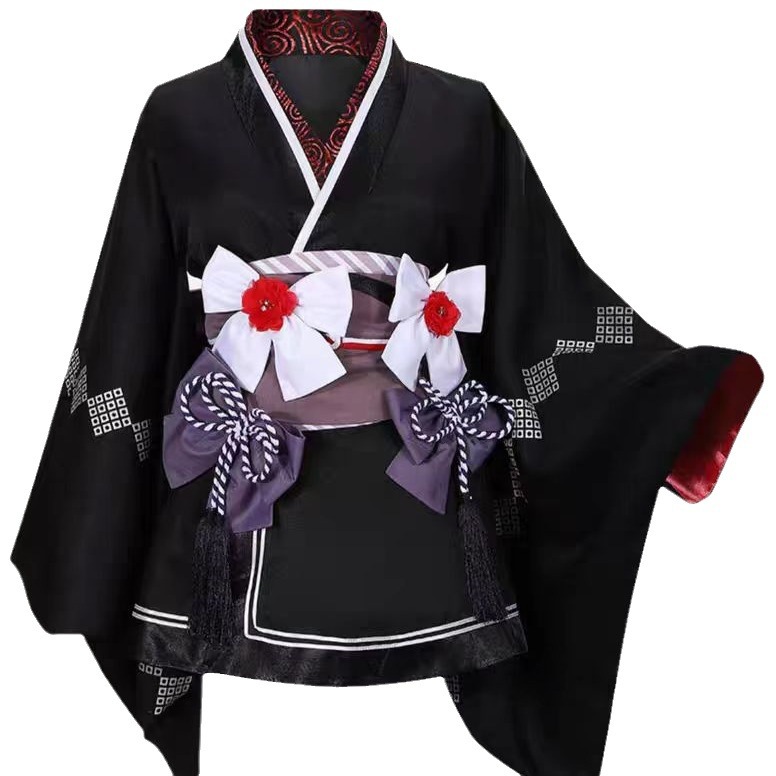 最终幻想7重制版  蒂法cos短和服Cosplay女装日常套装