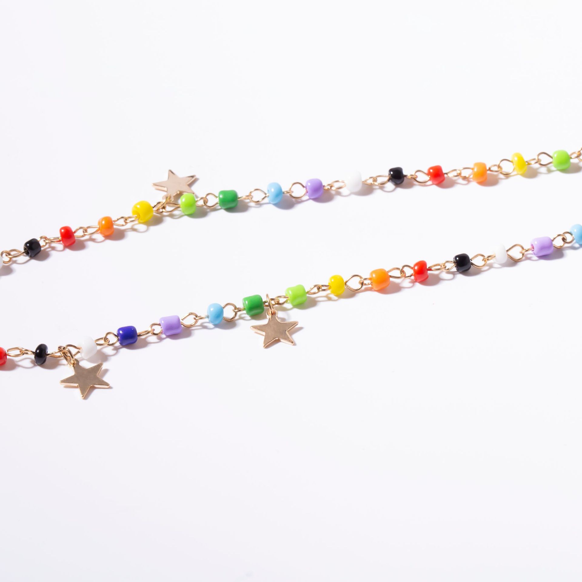 Women's Sweet Star Shell Resin Necklace Beaded display picture 5