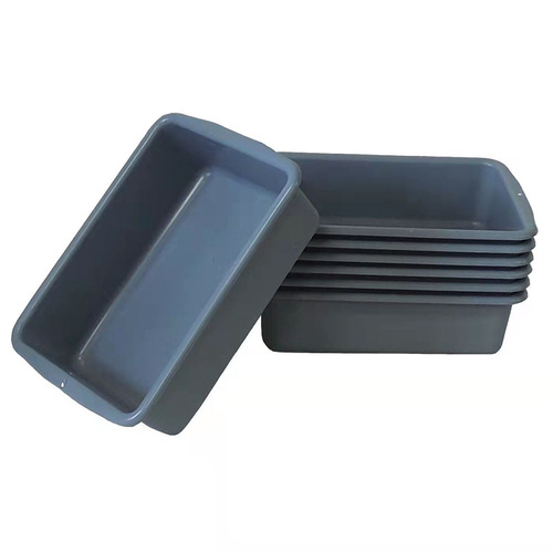 Collect car parts, restaurant tray, hotel dining tableware storage box, food, rectangular plastic bucket, large size, hanging bucket