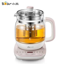 小熊A15Z8养生壶 煮茶器 1.5L 高硼硅 办公 居家 玻璃面板  保温