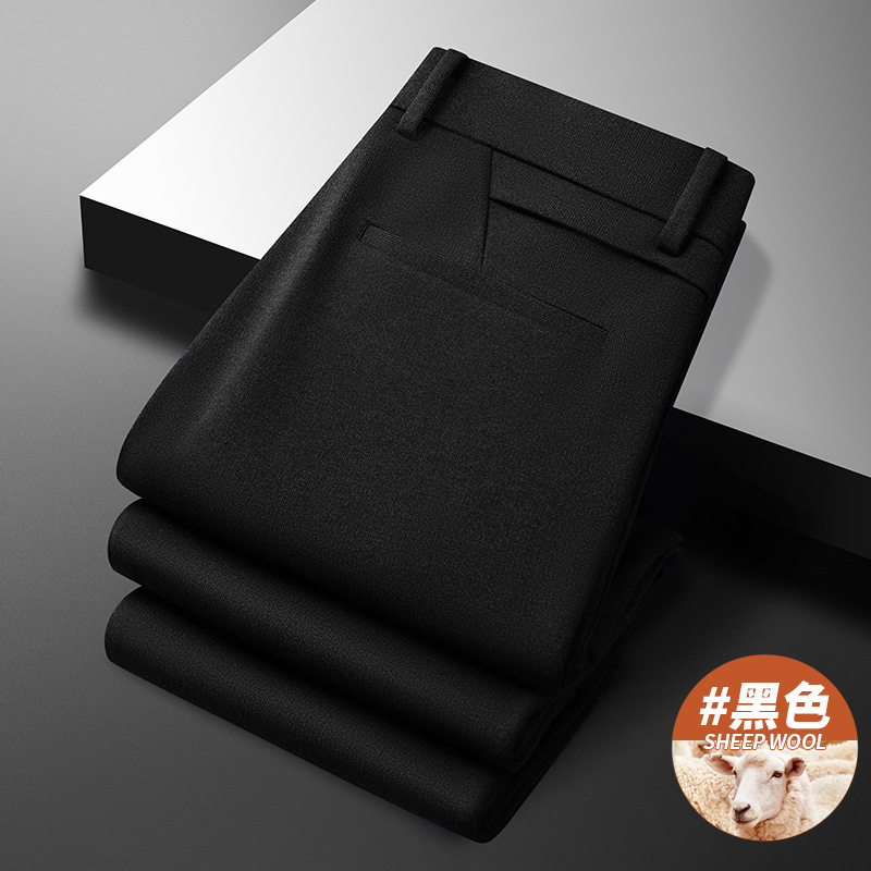 YF6582 black [thick autumn and winter style with wool]