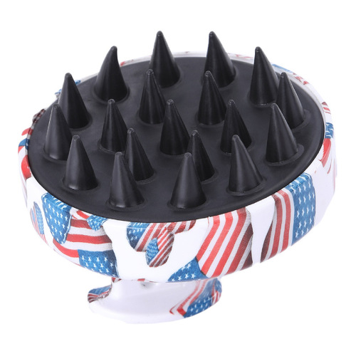 Water transfer shampoo brush adult household shampoo brush scalp massage brush silicone shampoo brush cleaning massage comb