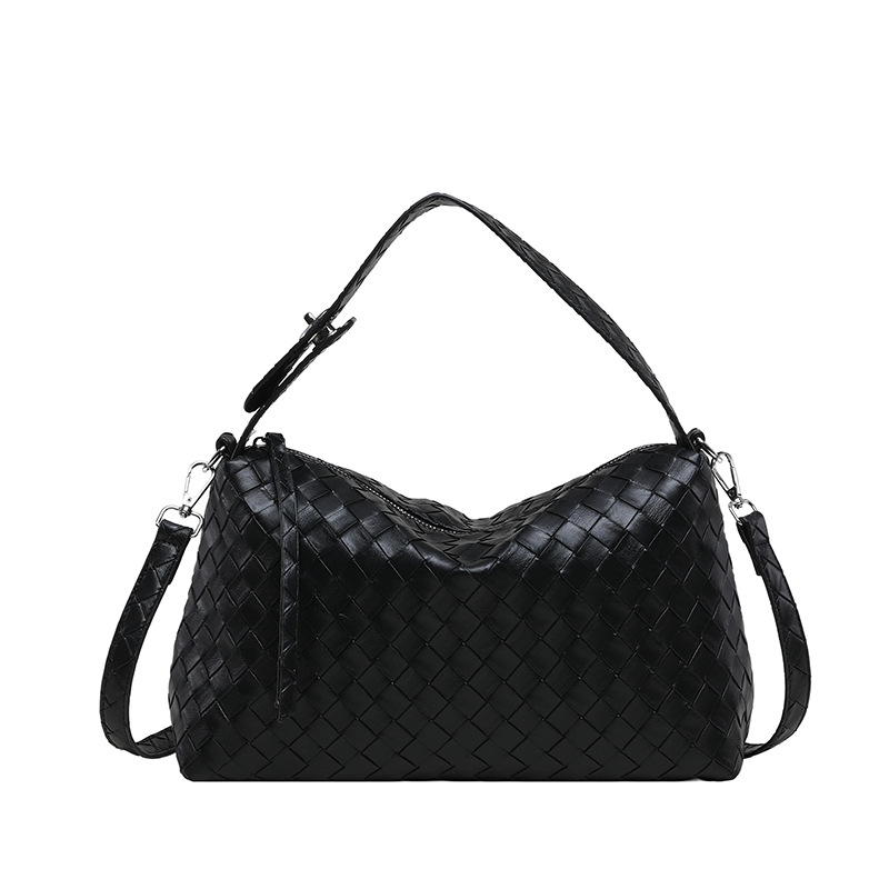 Comercio exterior transfronterizo nuevo bolso de almohada de tejido retro nicho bolso de viaje de moda de hombro mochila mujer