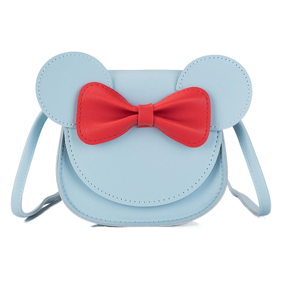 Nuevo bolso lindo del arco estilo coreano de las niñas de moda bolso de hombro crossbody bolso de la manera de los niños al por mayor