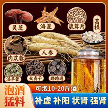 99味泡酒材料 关节 肩周颈椎锁阳泡酒专用药材套餐男士高端黄芪