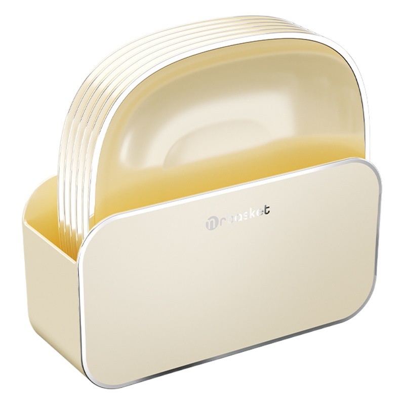 Crema de viento plato de hueso Placa de hueso de plástico para el hogar plato de fruta de grado alimenticio plato de escritorio plato pequeño plato de basura
